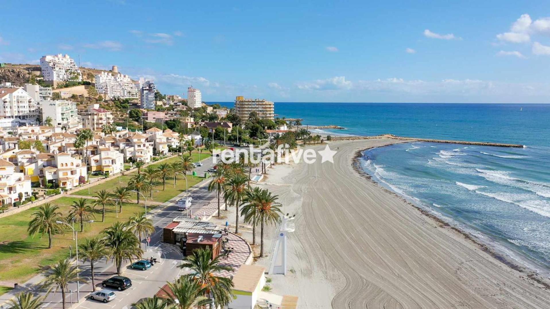Rentafive Varadero Con Piscina Playa Y Terraza Santa Pola Bagian luar foto