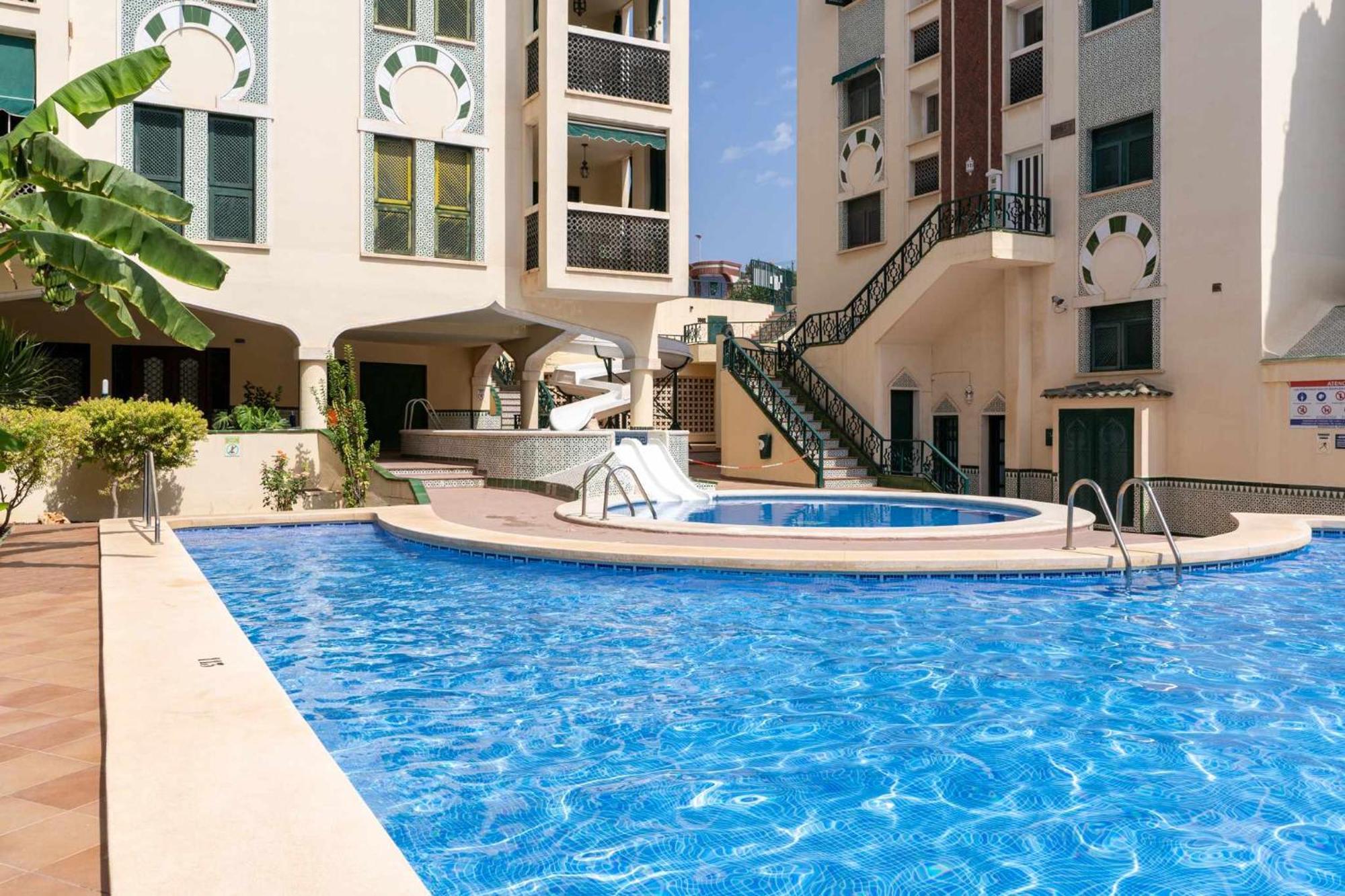 Rentafive Varadero Con Piscina Playa Y Terraza Santa Pola Bagian luar foto