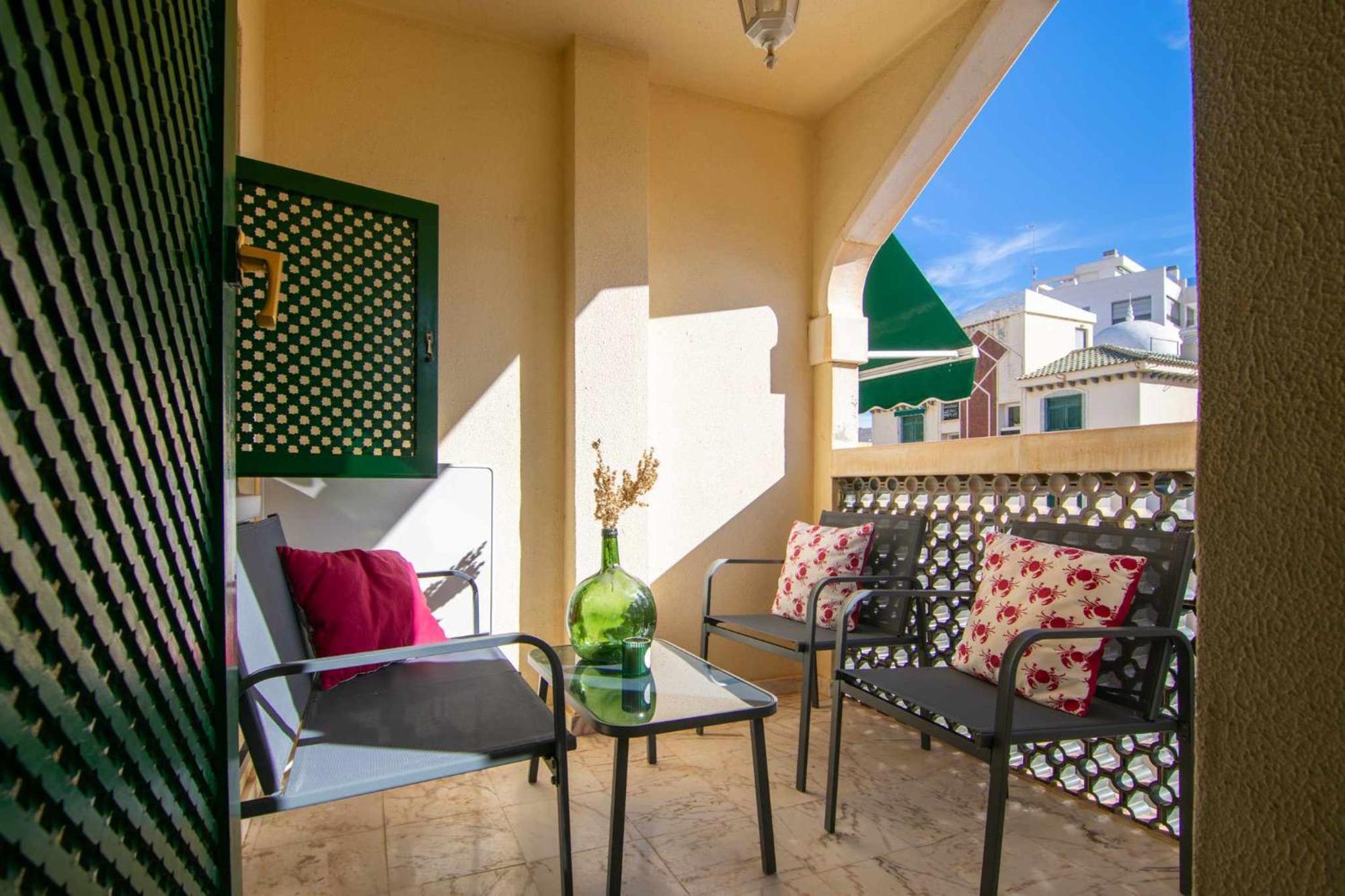 Rentafive Varadero Con Piscina Playa Y Terraza Santa Pola Bagian luar foto