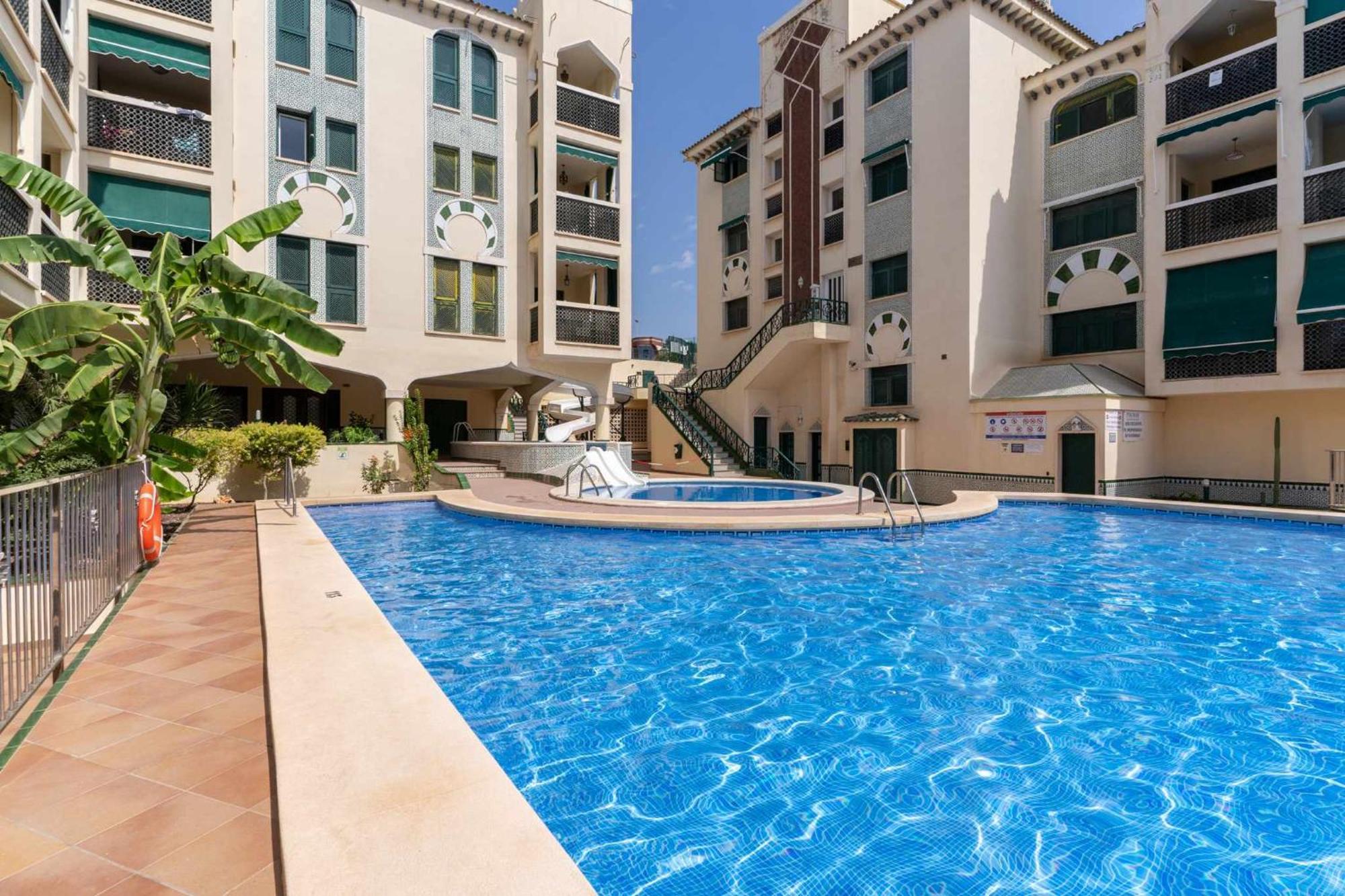 Rentafive Varadero Con Piscina Playa Y Terraza Santa Pola Bagian luar foto