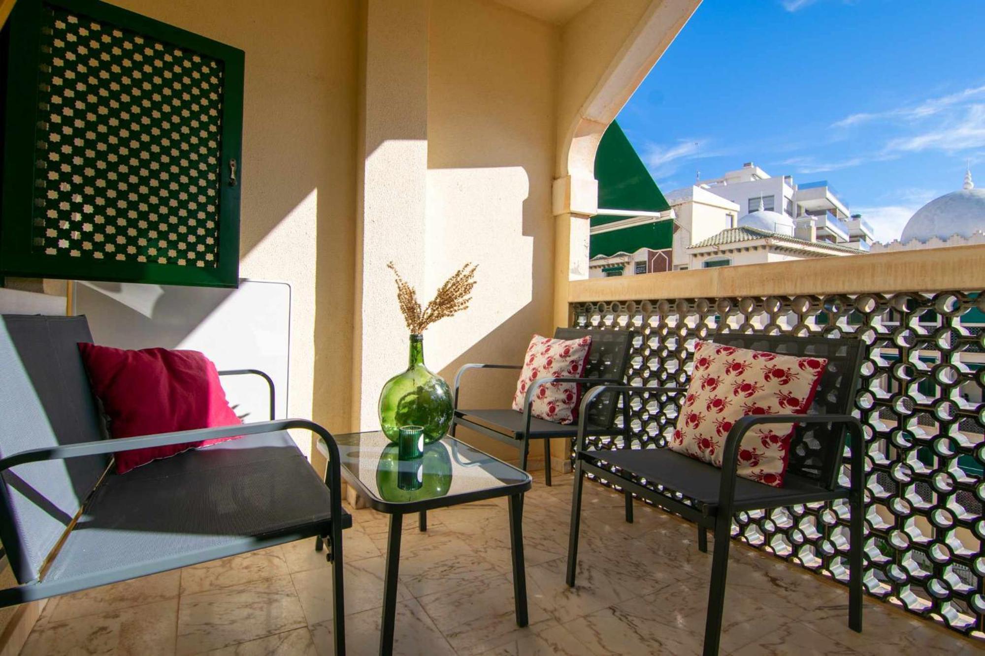 Rentafive Varadero Con Piscina Playa Y Terraza Santa Pola Bagian luar foto